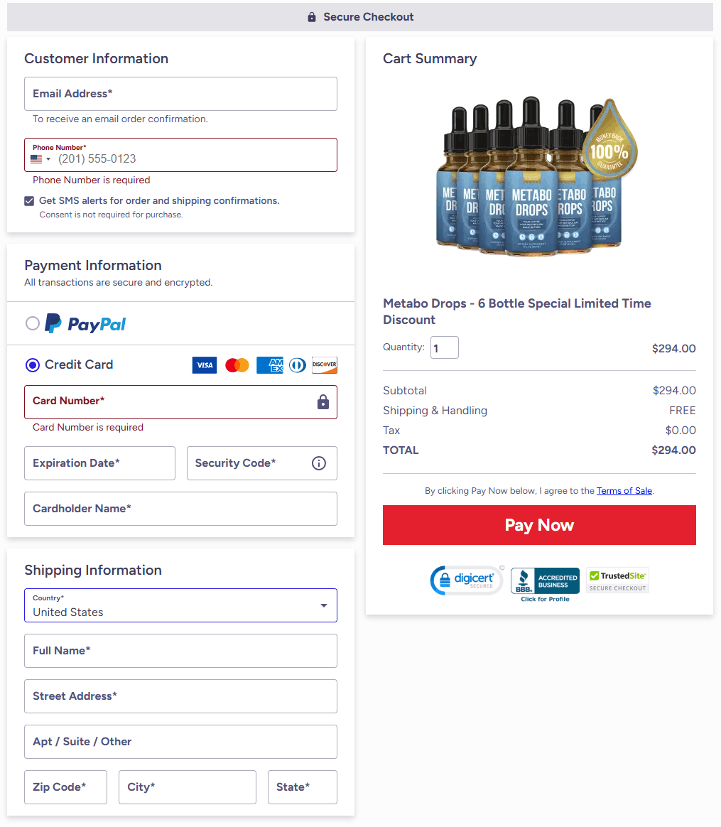 Ikaria Lean Belly Juice Metabo Drops - Order Page